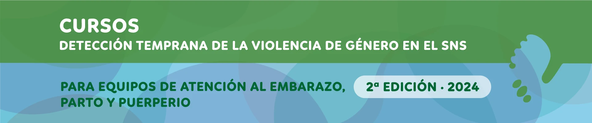 banner-cursos-detención-temprana-2024-EPP Curso de detección temprana de la violencia de género en el SNS dirigido a equipos de atención al embarazo, parto y puerperio